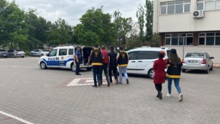 Aksarayda silahlı gaspçılar operasyonla yakalandı