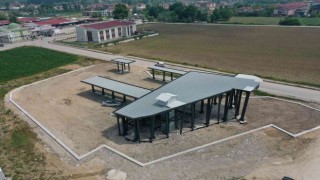 Akyazıda terminal-orta garaj projesi devam ediyor