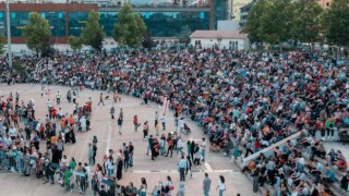 Alan: Karabükte miting gibi açılış