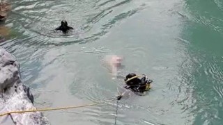 Alara Çayına uçan kamyondaki kayıp işçi, beşinci gün 3 kilometre uzakta bulundu