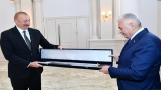 Aliyev, AK Parti Genel Başkanvekili Yıldırımı kabul etti