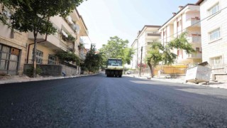 Altyapı çalışması tamamlanan sokaklar sıcak asfalt konforu ile buluştu