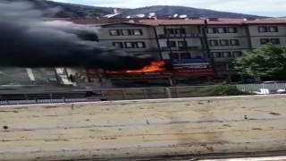 Amasyada av bayisinde korkutan patlama