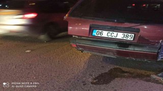 Ankarada 5 araçlı zincirleme trafik kazası