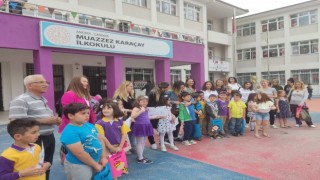 Ankarada öğrenciler karne heyecanı yaşadı