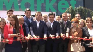 Ataşehirde Bahçe Market, İBB Başkanı İmamoğlunun katılımıyla açıldı