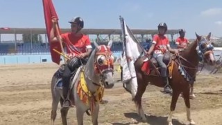Atlı cirit heyecanı Selendide başladı