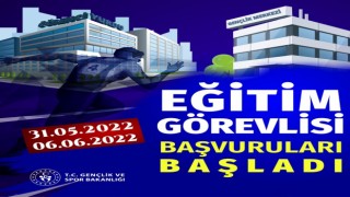 Aydında eğitim görevlisi başvuruları başladı