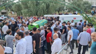 Aydında gölette boğulan gençler son yolculuklarına uğurlandı