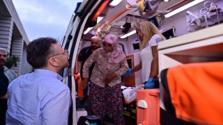 Aydında hastalar, başka hastanelere sevk edildi