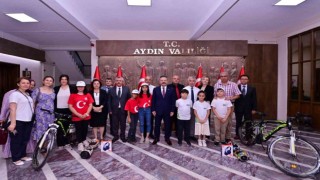 Aydında kazananlar ödüllerini aldı