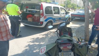 Aydında motosiklet ile otomobil çarpıştı: 1 yaralı