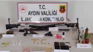 Aydında suç örgütüne jandarma baskını: 11 şüpheli gözaltına alındı