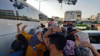 Aydından ilk kafile dualarla uğurlandı