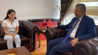 Ayşe Sabancalı'ya Osmaniye Valisi Erdinç Yılmaz'dan destek sözü