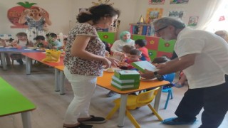 Ayvalıkta atıksız doğum günü partisi