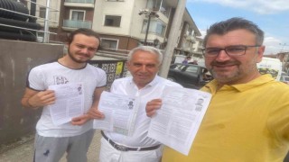 Baba, oğul ve torun birlikte sınava girdi