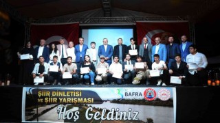 Bafrada şiir dinletisi ve şiir yarışması