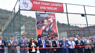 Bahçe Meslek Yüksek Okulun’da spor tesislerinin açılışı yapıldı