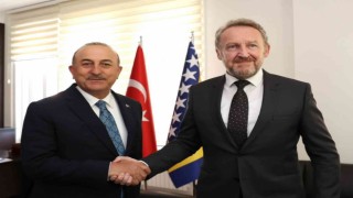 Bakan Çavuşoğlu, SDA Partisi lideri İzzetbegoviç ile görüştü
