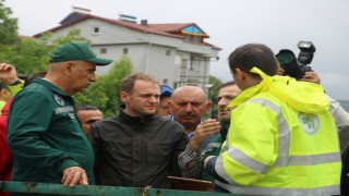 Bakan Kirişçi, Gökçebey ve Devrekte incelemelerde bulundu