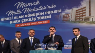 Bakan Kurum: “Mamaka donatıları, parkları, bahçeleriyle toplamda 15 bin 696 konut kazandırmış olacağız”