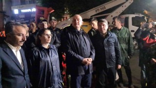 Bakan Soylu, Bartındaki sel bölgesinde: Vatandaşımızla bu sel afetinin oluşturduğu süreç ortadan kalkana kadar beraber olacağız