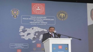 Bakan Soylu, orman yangın alanından polis okulu öğrencilerine seslendi