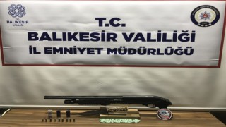 Balıkesirde polisten asayiş ve uyuşturucu operasyonu