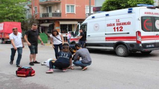 Bandırmada trafik kazası: 2 yaralı