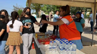 Başkan Atabay, Didimde sınava giren öğrencileri unutmadı