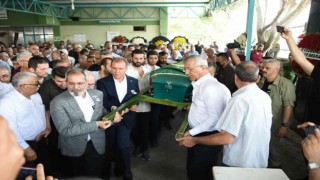 Başkan Bozdoğanın ağabeyi toprağa verildi
