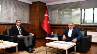 Başkan Büyükkılıç, İl Sağlık Müdürü Erşanı kabul etti