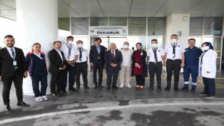 Başkan Büyükkılıçtan Başhekim Koyuncuya hayırlı olsun ziyareti