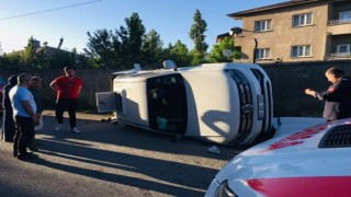 Başkan Büyüksu trafik kazası geçirdi