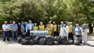 Başkan Çerçi çöp toplama etkinliğine katıldı