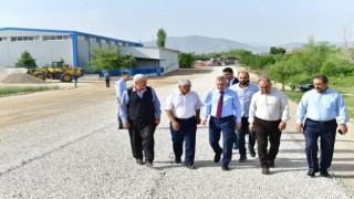 Başkan Çınar, yol düzenleme çalışmalarını inceledi