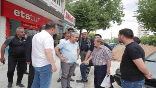 Başkan Işık, Zafer Meydanı çalışmalarını yerinde inceledi