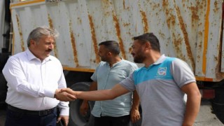 Başkan Palancıoğlu sahada çalışmaları inceledi