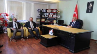 Başkan Palancıoğlundan KESOB Başkanı Odakıra hayırlı olsun ziyareti