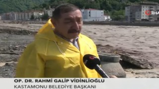 Başkan Vidinlioğlu sel bölgesinde bilanço açıklamasında bulundu