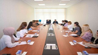 Başkan Yazıcı, kadın mühendisleri TEKMERde ağırladı