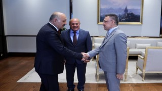 Başkan Zelyurtdan, Cumhurbaşkanı Yardımcısı Oktaya ziyaret