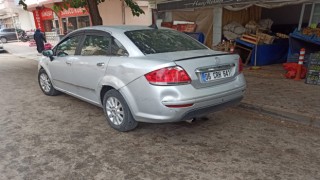 Başkentte otomobille çarpışan motokurye yaralandı