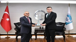 Başsavcı Akından Başkan Büyükkılıça veda ziyareti