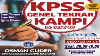 Battalgazide memur adaylarına eğitim desteği