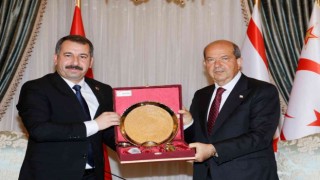 Baydilliden KKTC Cumhurbaşkanı Tatara ziyaret
