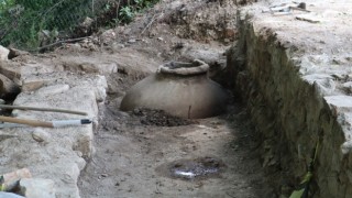 Bazı Karadenizin Efesinde pithos bulundu