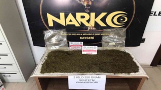 Bebek bezi içerisinde uyuşturucu ticareti