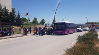 Belediye otobüsleri YKS için seferber oldu